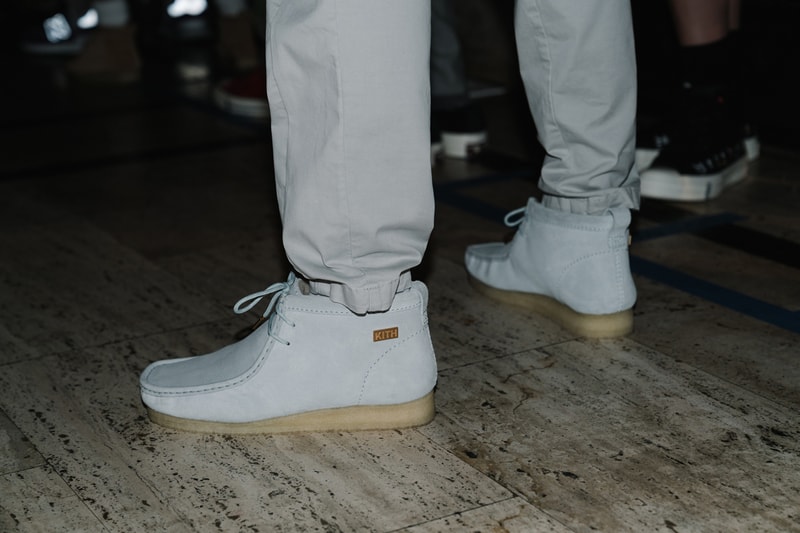 KITH AIR New York Fashion Week Show Backstage collection nyfw fw19 20 runway converse disney clarks def jam recordings chuck taylor ronnie fieg fall winter 2019 collaborations asics gel lyte new balance vogue alton brown winnie harlow adidas terrex clarks wallabee