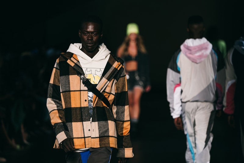 KITH AIR New York Fashion Week Show Backstage collection nyfw fw19 20 runway converse disney clarks def jam recordings chuck taylor ronnie fieg fall winter 2019 collaborations asics gel lyte new balance vogue alton brown winnie harlow adidas terrex clarks wallabee