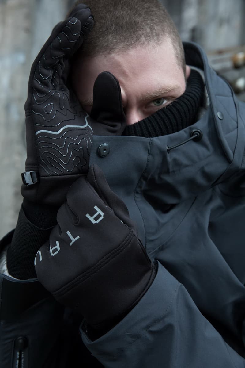 KRAKATAU Fall/Winter 2019 Collection Lookbook Jackets Parkas Coats Graphene Technology Black Green Purple Yellow Brown Camouflage