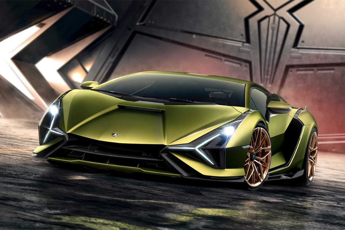 The Lamborghini Sian is a wildly styled hybrid supercar - CNET