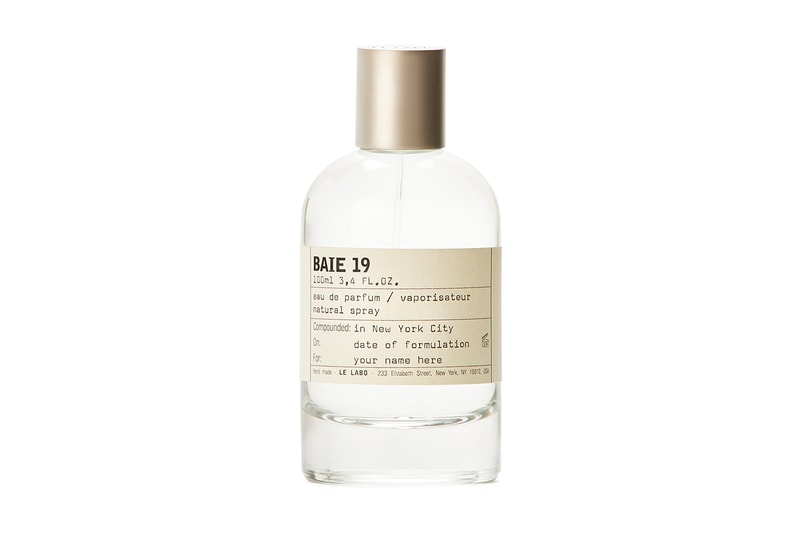 Le Labo Baie 19 Release Info Date Buy Fragrances Perfume New 100 50 ml sizes