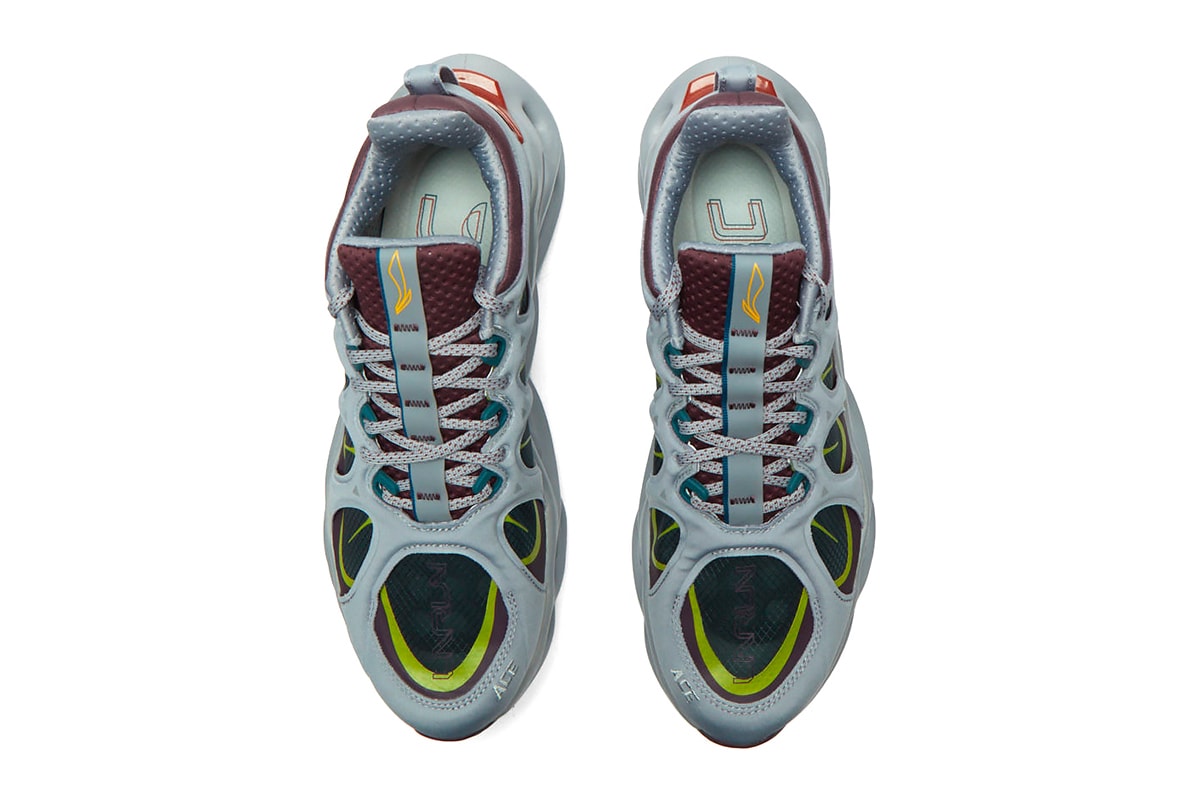 LI-NING Arc Ace Sneakers Release Info Buy Beige Blue Orange Grey blue Green