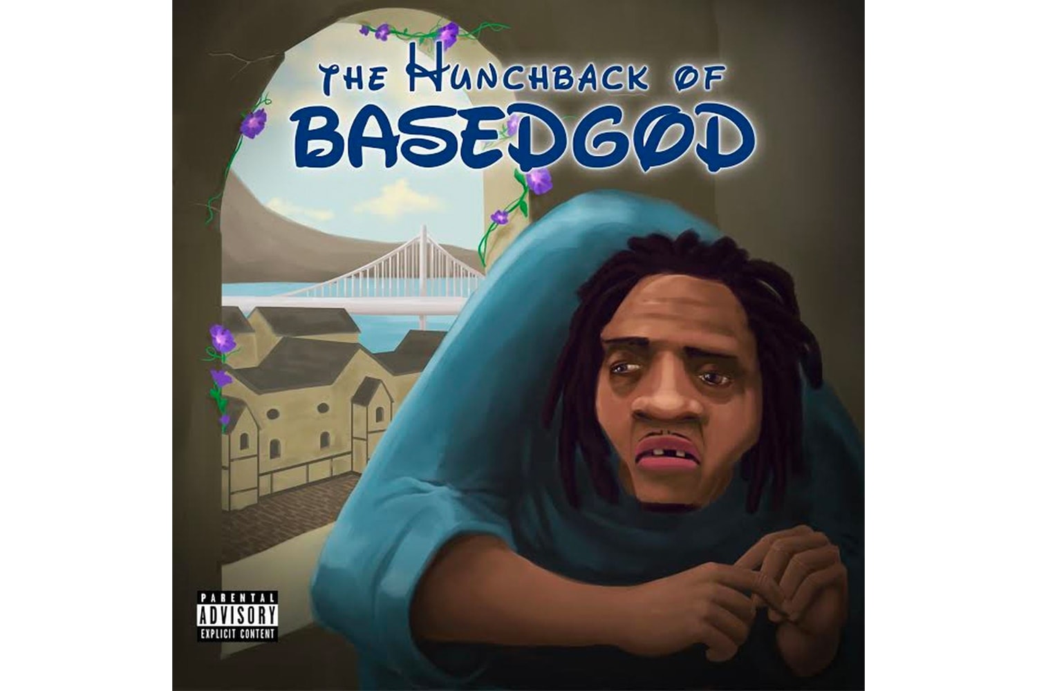 Lil B 'The Hunchback Of BasedGod' Mixtape Stream listen now apple music spotify Clams Casino, Keyboard Kid, Uptown Greg produced rap hip-hop cloudrap