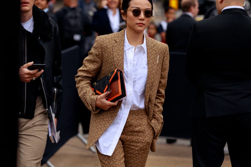 London Fashion Week Spring Summer 2020 Street Style runways catwalks burberry chanel riccardo tisci jorja smith