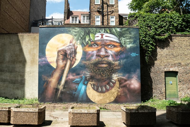 london mural festival 2020 announcement dates information images ben eine mr doodle camille walala seb lester