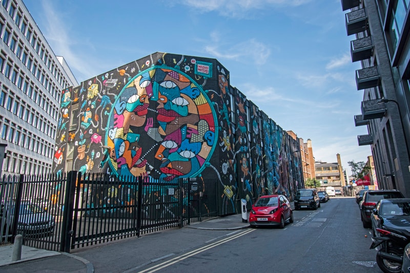london mural festival 2020 announcement dates information images ben eine mr doodle camille walala seb lester