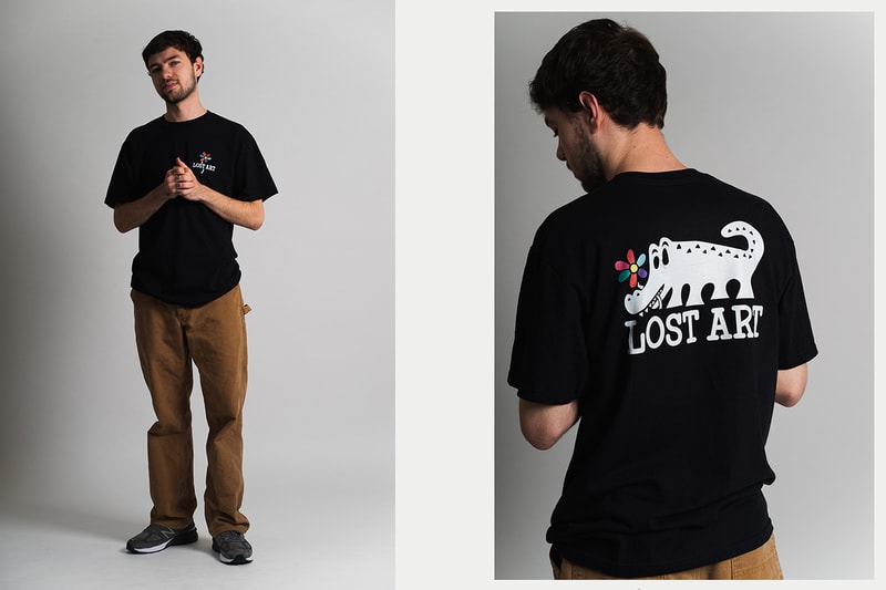Lost Art "More than a D.A.I.S.Y. AGE" Lookbook Collection Drop Release Information T-shirts "Da Inner Sound Y'all" "20 Years" "DAISY AGE" "Mark's Sunflower" Skateboarding Label Liverpool United Kingdom