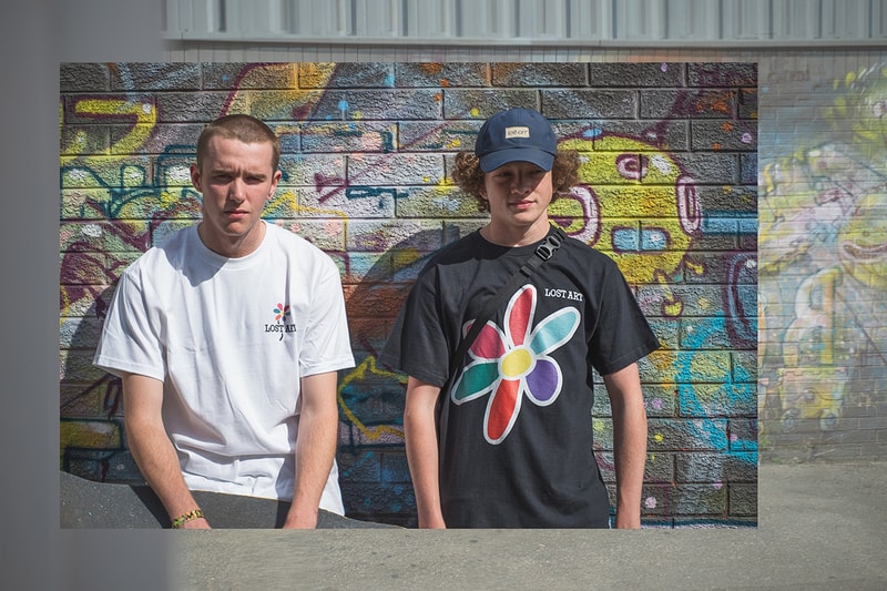 Lost Art "More than a D.A.I.S.Y. AGE" Lookbook Collection Drop Release Information T-shirts "Da Inner Sound Y'all" "20 Years" "DAISY AGE" "Mark's Sunflower" Skateboarding Label Liverpool United Kingdom