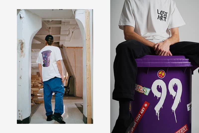 Lost Art "More than a D.A.I.S.Y. AGE" Lookbook Collection Drop Release Information T-shirts "Da Inner Sound Y'all" "20 Years" "DAISY AGE" "Mark's Sunflower" Skateboarding Label Liverpool United Kingdom