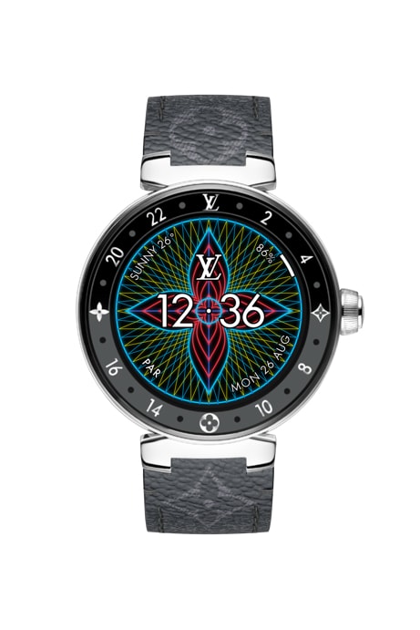 Louis Vuitton LV Neon Tambour Horizon Smartwatch Digital Watch Faces