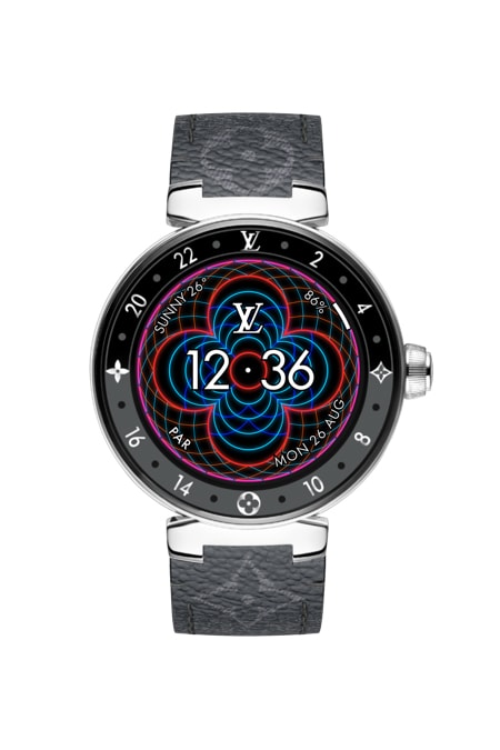Louis Vuitton LV Neon Tambour Horizon Smartwatch Digital Watch Faces