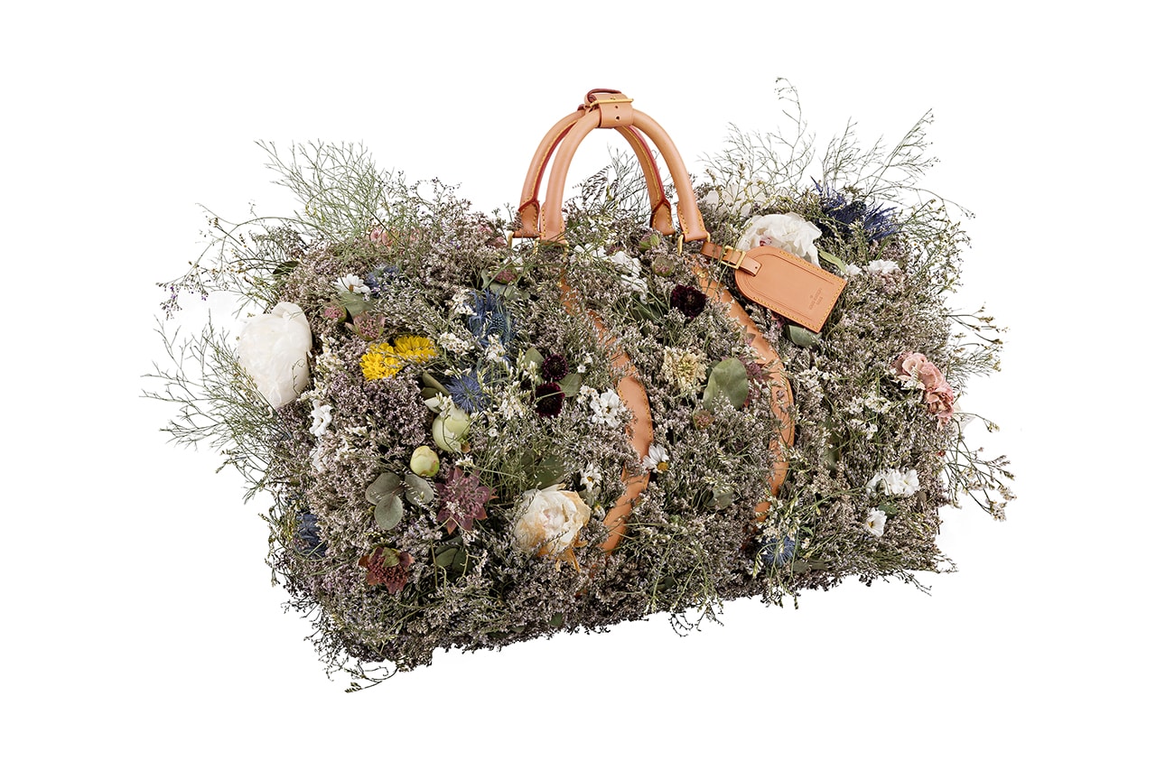 Louis Vuitton Spring/Summer 2020 Accessories Closer Look Bags Hats Shoes Sneakers Textile Scarfs Eyewear Glasses Millionaire Silhouette New Pieces Flower Holdall Duffle LV