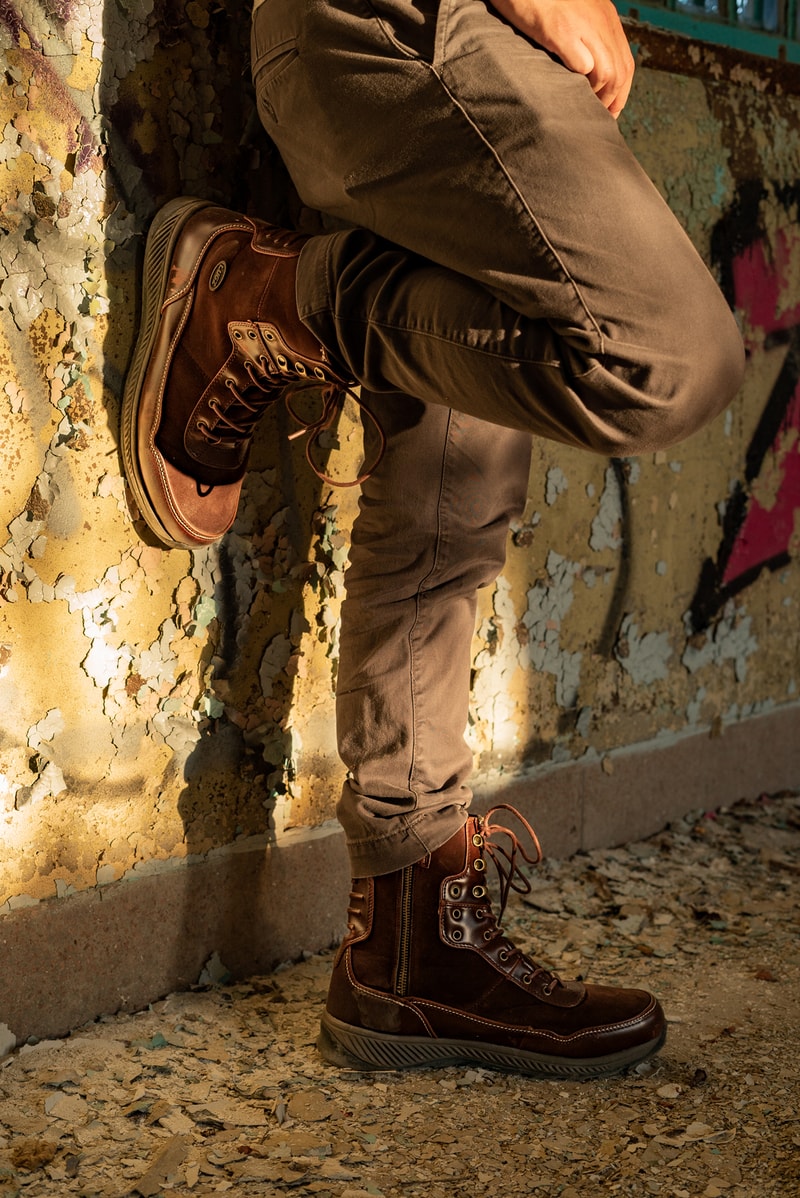 Lugz FW 19 Boot Collection Colorado Joel Adirondack Outdoorsy Exploration Adventure Comfort Durability Support Tech Hip-Hop Culture flexastride hiking trail upper rugged outsole anti-fatigue midsole