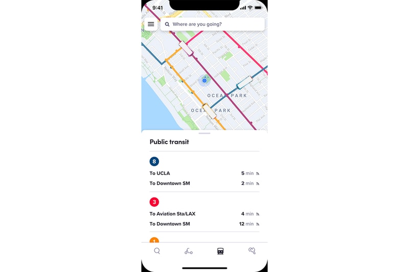 Lyft Multimodal Transit Update Release Info Bikes Scooters Ride-share Car Subway Train Rental App Launch Re-engineer
