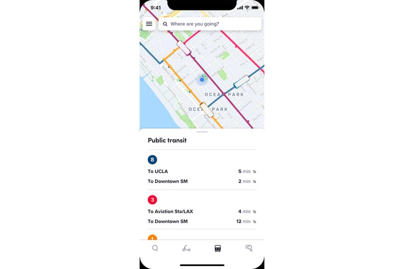 Lyft Multimodal Transit Update Release Info Bikes Scooters Ride-share Car Subway Train Rental App Launch Re-engineer