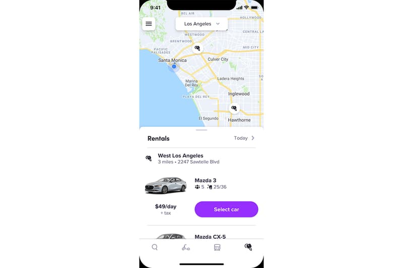 Lyft Multimodal Transit Update Release Info Bikes Scooters Ride-share Car Subway Train Rental App Launch Re-engineer