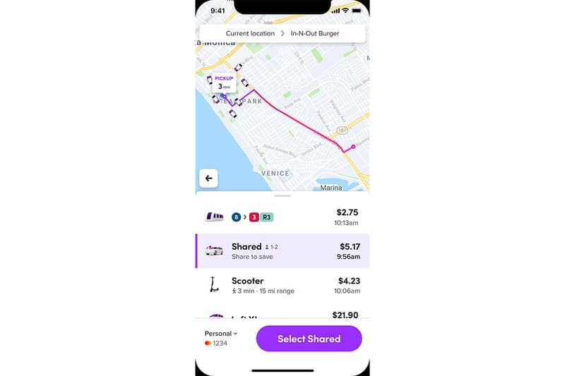 Lyft Multimodal Transit Update Release Info Bikes Scooters Ride-share Car Subway Train Rental App Launch Re-engineer