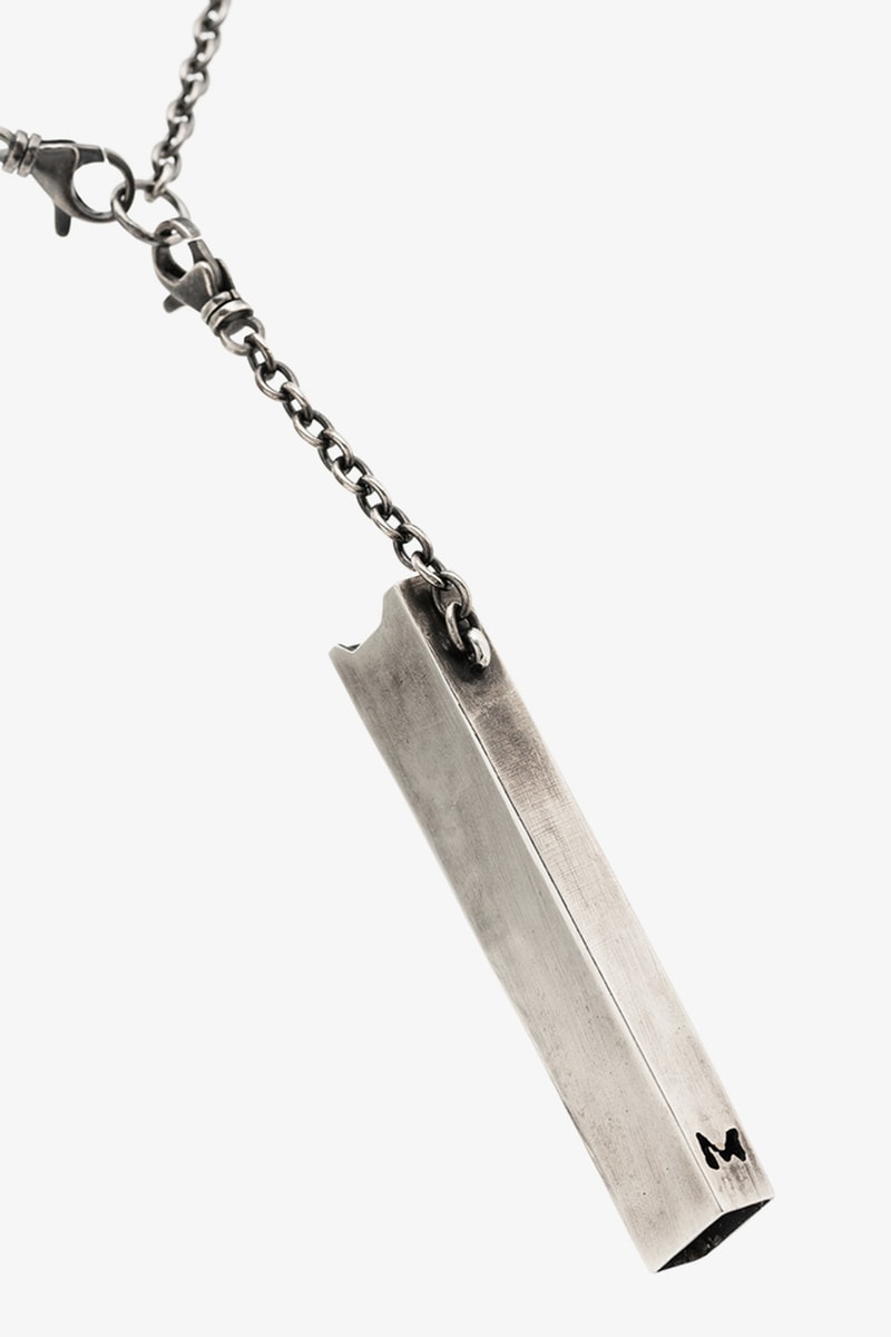 M. Cohen Rectangle Pendant Silver Necklace Release | Hypebeast M. Cohen Rectangle Pendant Silver Necklace Release | Hypebeast