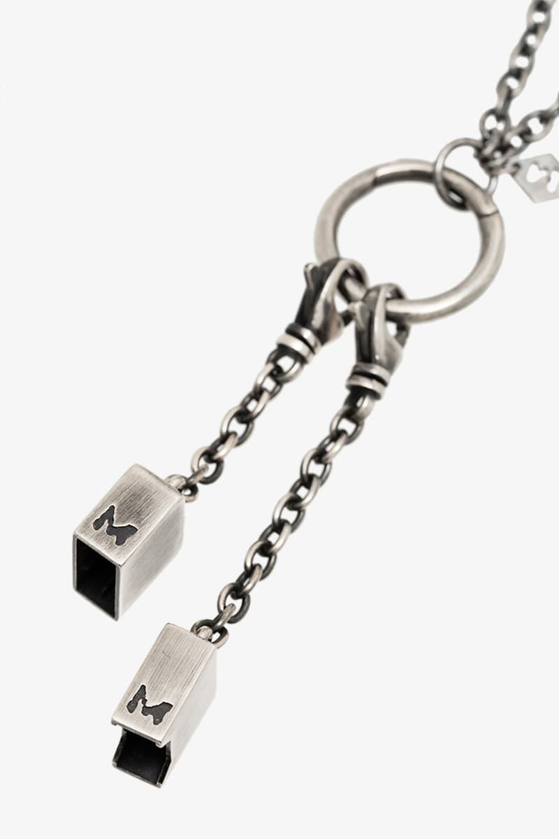 M. Cohen Rectangle Pendant Silver Necklace Release JUUL shape sterling chain Los Angeles brand accessories jewelry 