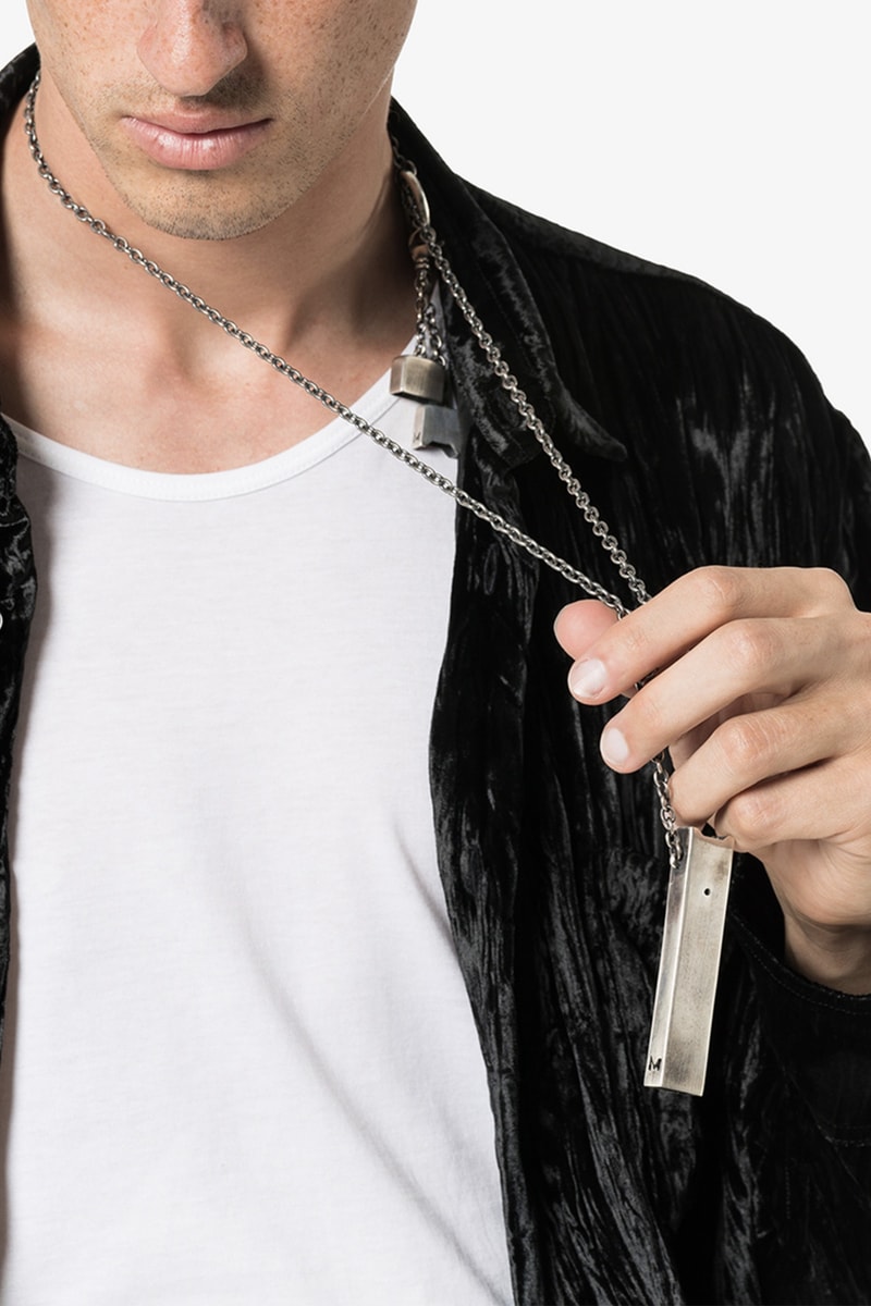 M. Cohen Rectangle Pendant Silver Necklace Release | Hypebeast M. Cohen Rectangle Pendant Silver Necklace Release | Hypebeast