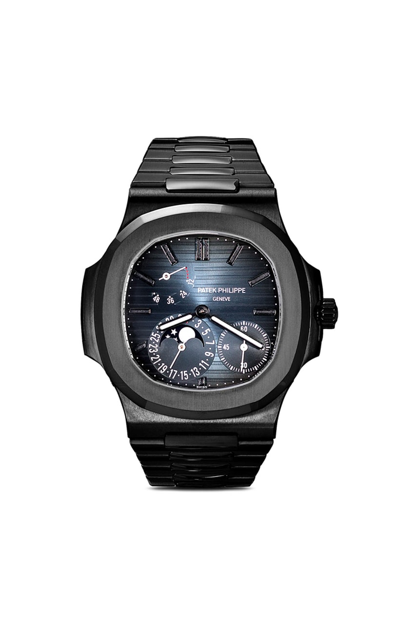 MAD Paris Black Patek Philippe Nautilus 5712 Watch Timepiece Wrist Custom Design Special Edition Limited Rare Expensive $203417 USD Browns Cop First Look