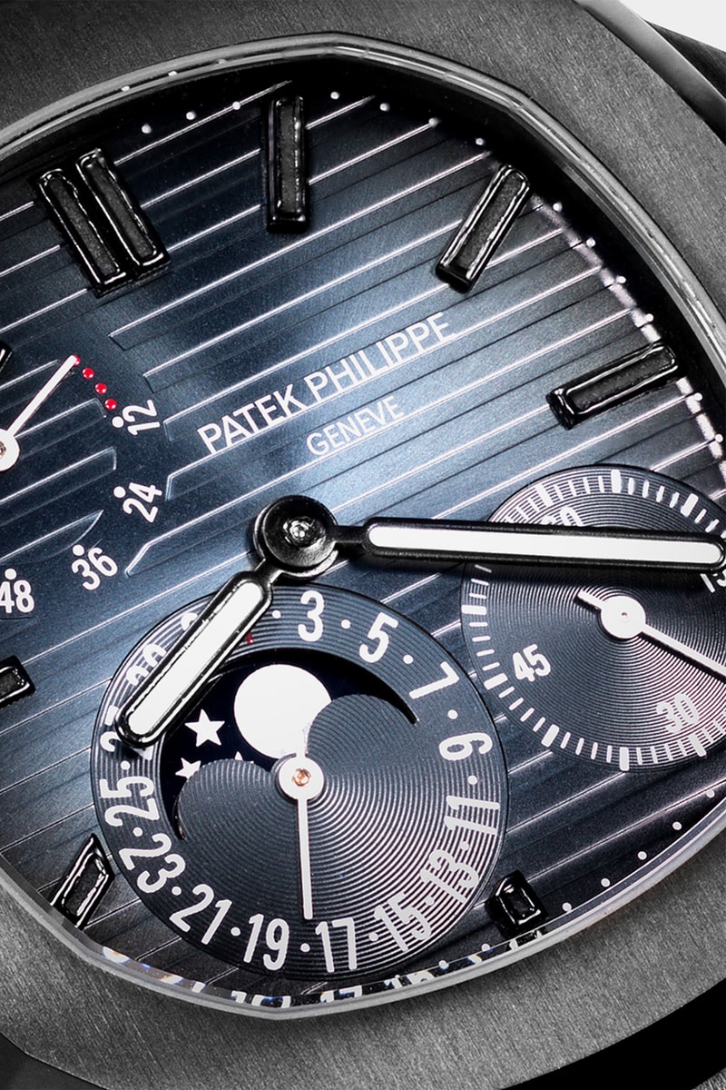 MAD Paris Black Patek Philippe Nautilus 5712 Watch Timepiece Wrist Custom Design Special Edition Limited Rare Expensive $203417 USD Browns Cop First Look