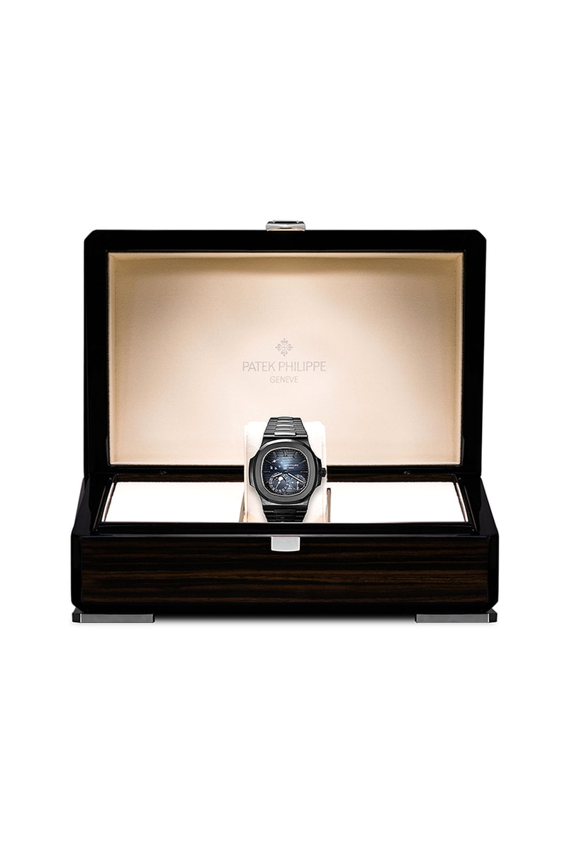 MAD Paris Black Patek Philippe Nautilus 5712 Watch Timepiece Wrist Custom Design Special Edition Limited Rare Expensive $203417 USD Browns Cop First Look
