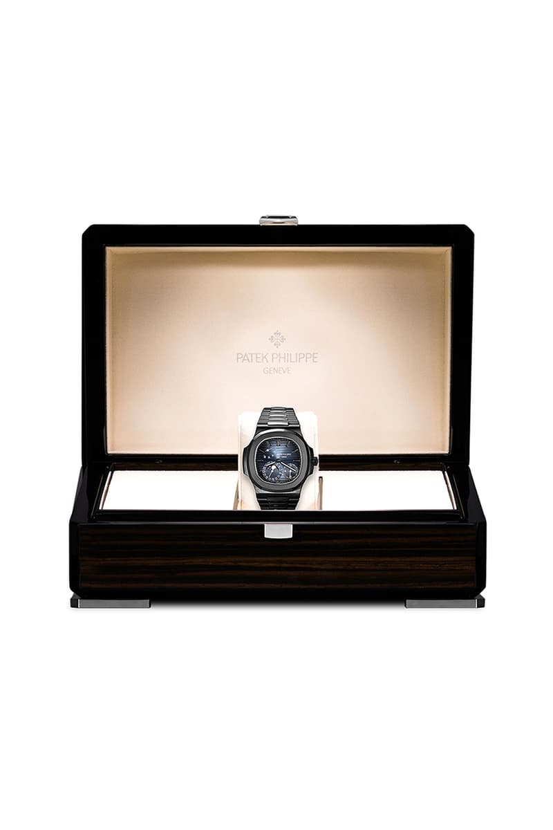 MAD Paris Black Patek Philippe Nautilus 5712 Watch Timepiece Wrist Custom Design Special Edition Limited Rare Expensive $203417 USD Browns Cop First Look