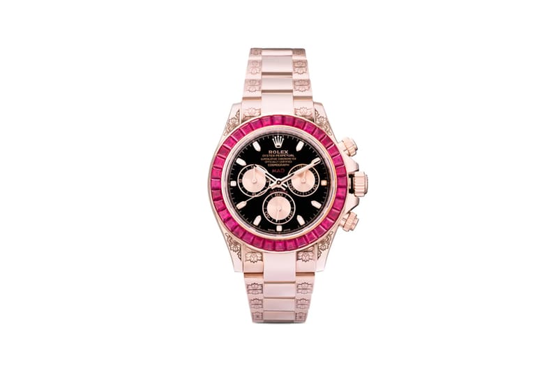 MAD Paris Crafts $115k USD Rolex Daytona With Ruby Sapphires