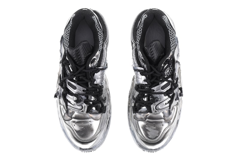 Maison Margiela Fusion Low Steel Grey Release  Nubian SSENSE footwear sneakers shoes kicks style 