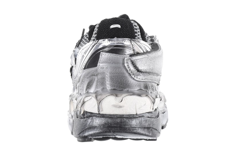 Maison Margiela Fusion Low Steel Grey Release  Nubian SSENSE footwear sneakers shoes kicks style 