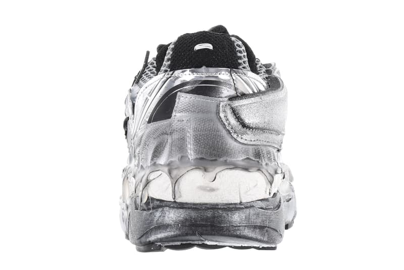 Maison Margiela Fusion Low Steel Grey Release Nubian SSENSE footwear sneakers shoes kicks style