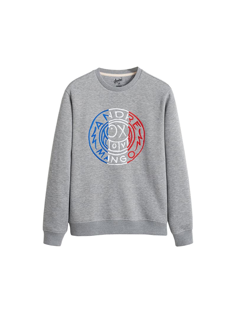 Mango Man Continues Collaboration with Graffiti Artist André Saraiva Mr. A Paris Graffiti Artist Sweatshirts