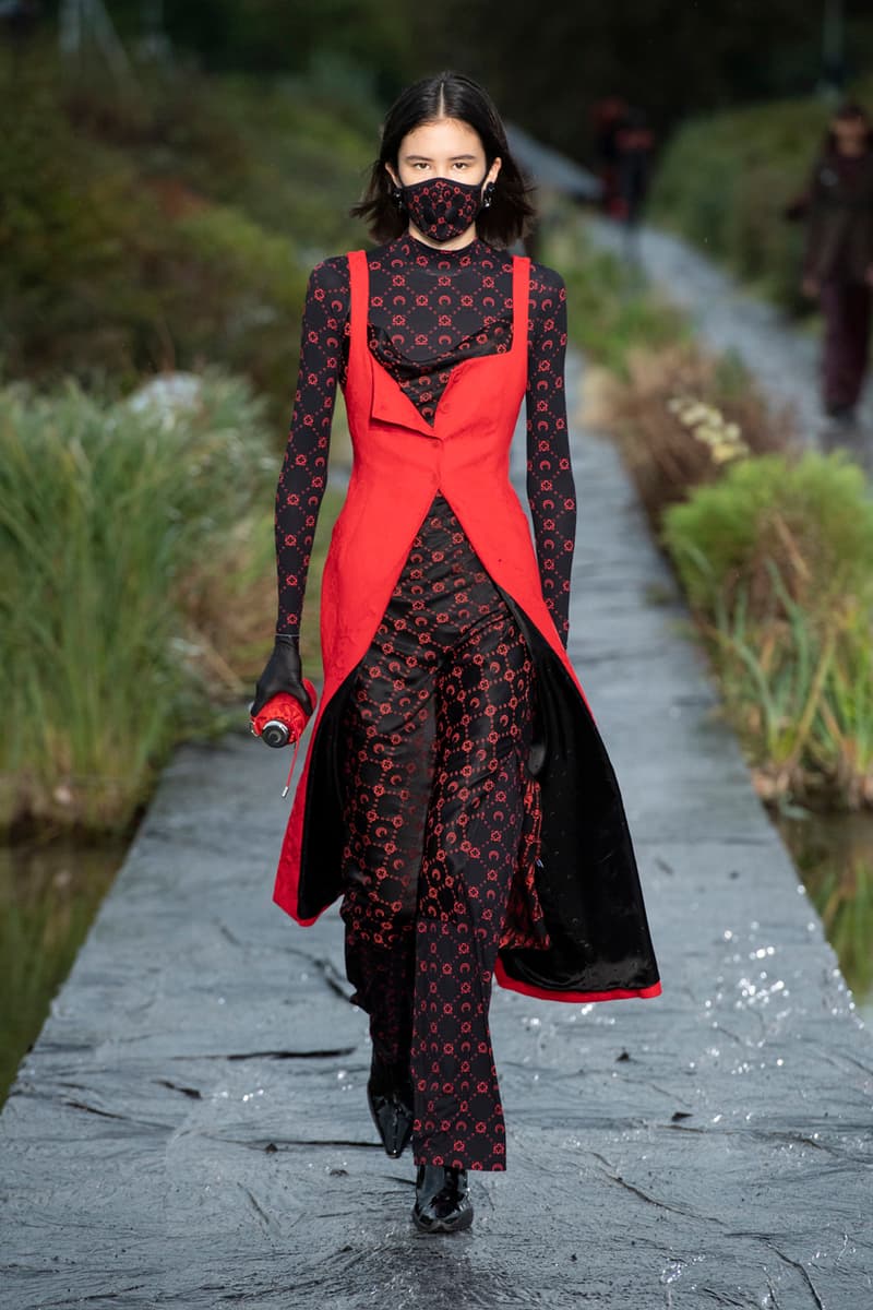 Marine Serre Spring/Summer 2020 Runway Collection paris fashion week pfw ss20 show presentation MARÉE NOIRE