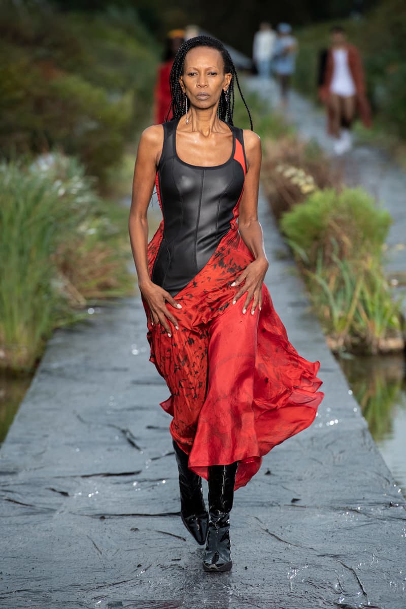 Marine Serre Spring/Summer 2020 Runway Collection paris fashion week pfw ss20 show presentation MARÉE NOIRE