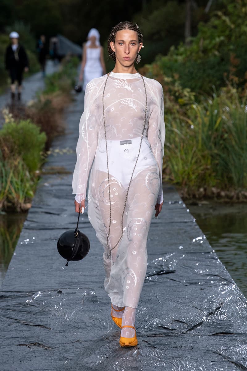 Marine Serre Spring/Summer 2020 Runway Collection paris fashion week pfw ss20 show presentation MARÉE NOIRE