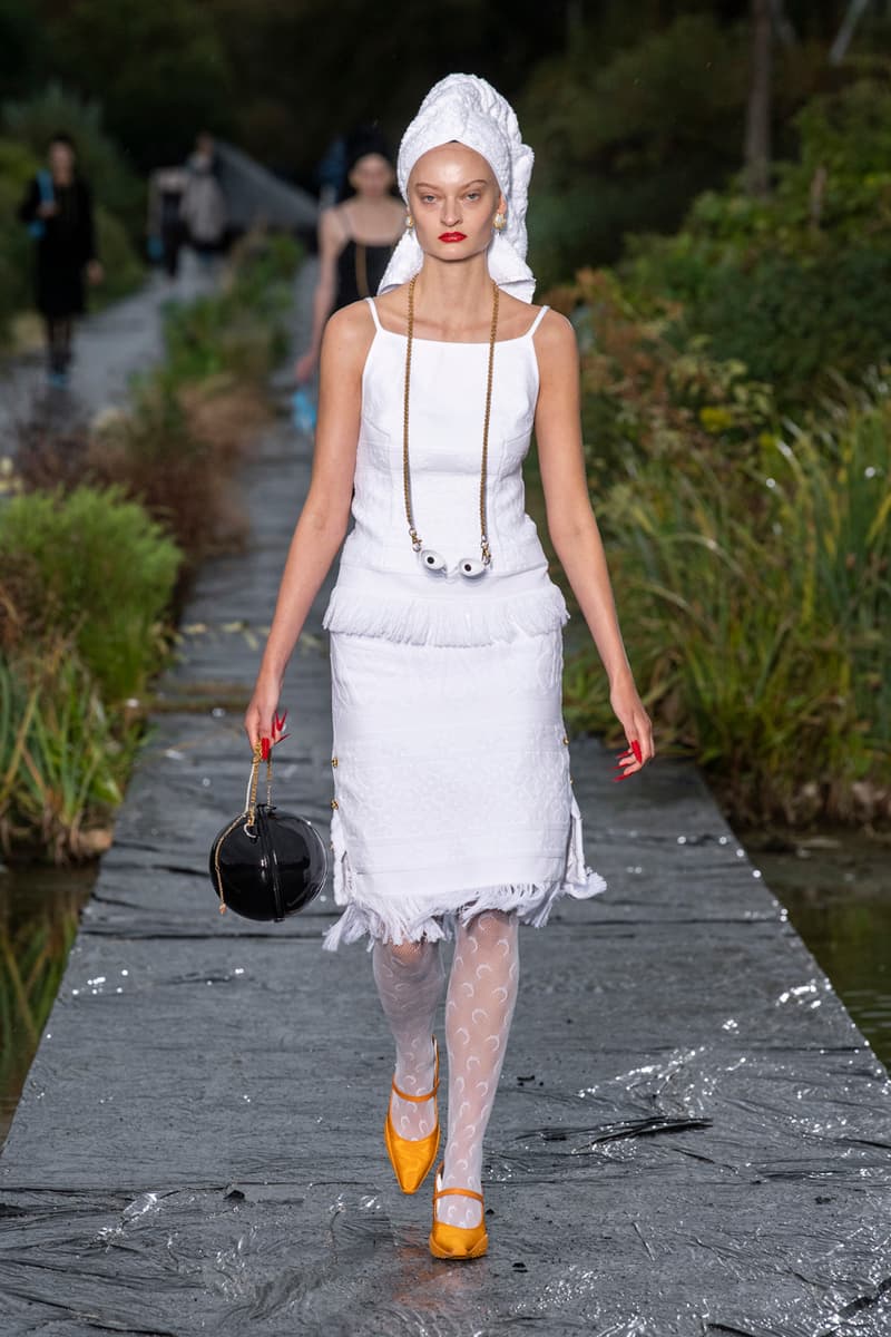 Marine Serre Spring/Summer 2020 Runway Collection paris fashion week pfw ss20 show presentation MARÉE NOIRE