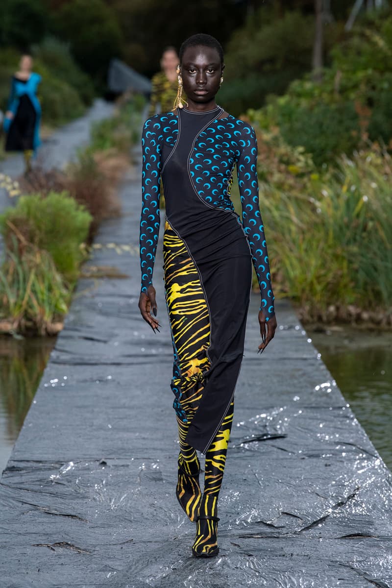 Marine Serre Spring/Summer 2020 Runway Collection paris fashion week pfw ss20 show presentation MARÉE NOIRE