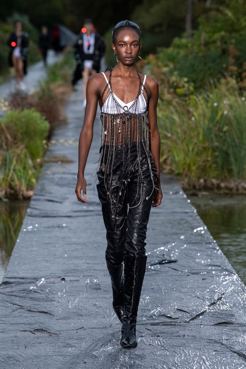 Marine Serre Spring/Summer 2020 Runway Collection paris fashion week pfw ss20 show presentation MARÉE NOIRE