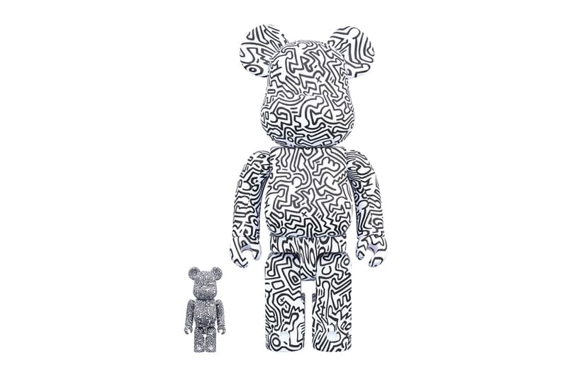 Medicom Toy BE@RBRICK Keith Haring fourth version 100 400 1000 percent monochromatic untitled 1980 new york artestar artist modern contemporary street