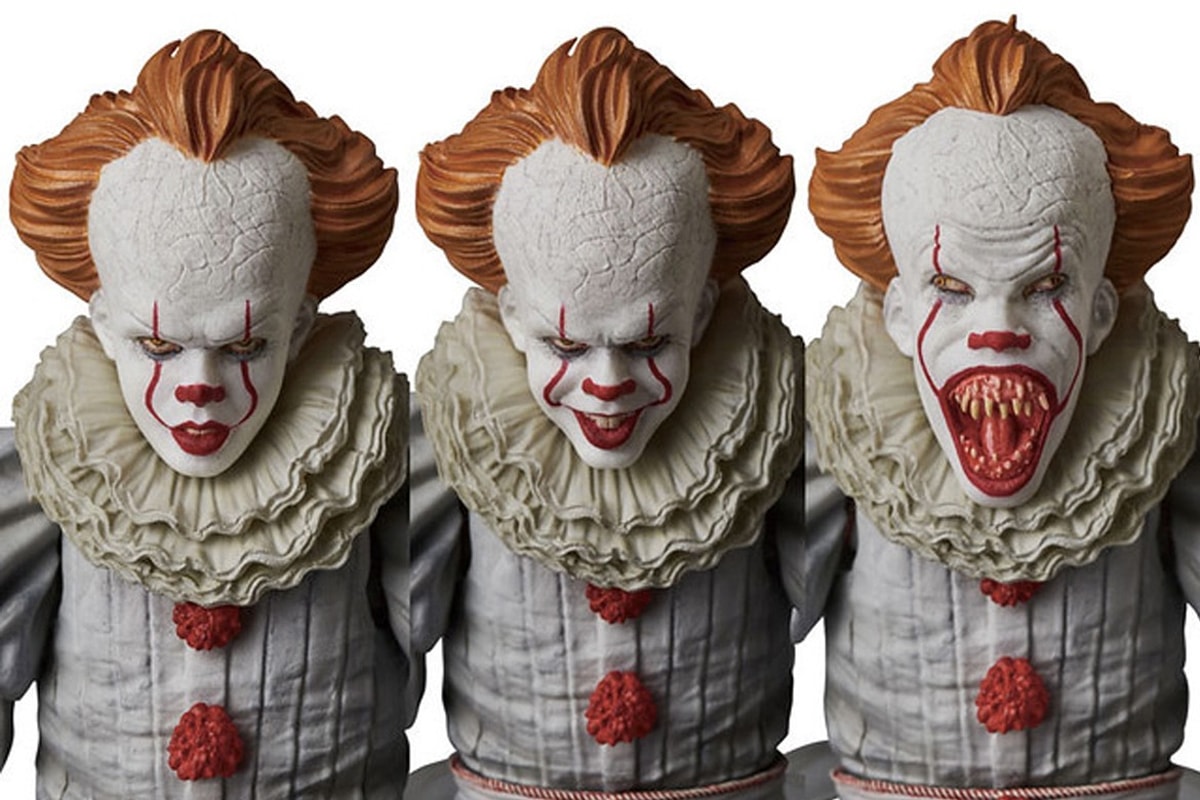 Medicom Toy MAFEX 6 Inch Pennywise Figure Release IT chapter 2 stephen king horror toy collectibles