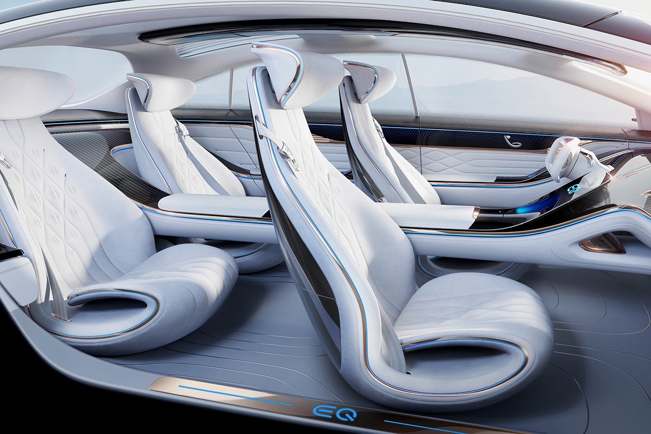 Mercedes-Benz EQS Fully Electric S-Class Luxury Saloon Concept Car Automotive Germany News Level 3 Autonomy 470 BHP 560lb ft Torque 0-60 MPH 4.5seconds 