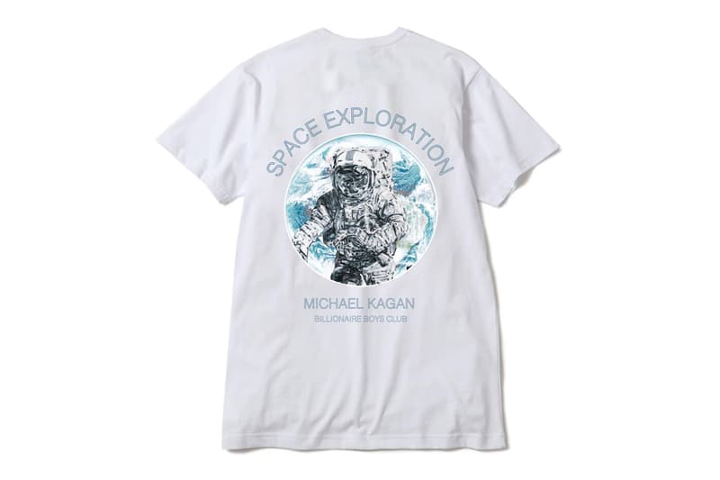michael kagan billionaire boys club capsule collection release tshirts tees skate deck book launch signing nyc bbc flagship miami pop up pharrell williams