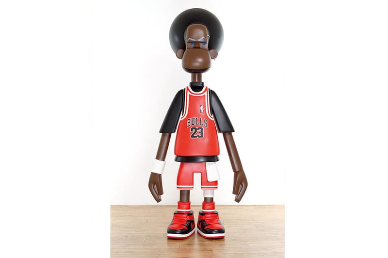 Michael Lau "COLLECT THEM ALL!" Selling Exhibition Christie's Shanghai Michael Jordan Vinyl Figures Paintings Sculptures