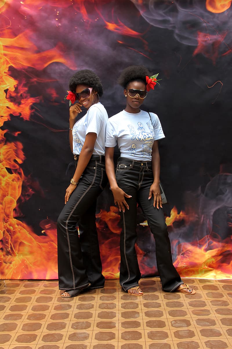 Michiko Koshino x Eytys Fall/Winter 2019 Capsule Collection Lookbook FW19 Inflatable Techno Club Night Life Jackets Vests Rave Culture Printed T-Shirts Shirts Graphics Japanese Designer London 1990s Nightlife British-Nigerian photographer Ruth Ossai