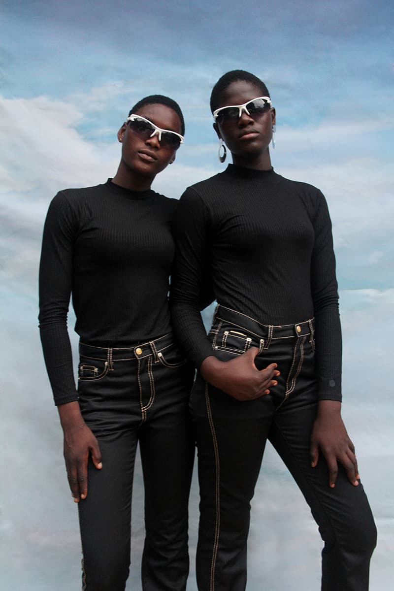 Michiko Koshino x Eytys Fall/Winter 2019 Capsule Collection Lookbook FW19 Inflatable Techno Club Night Life Jackets Vests Rave Culture Printed T-Shirts Shirts Graphics Japanese Designer London 1990s Nightlife British-Nigerian photographer Ruth Ossai