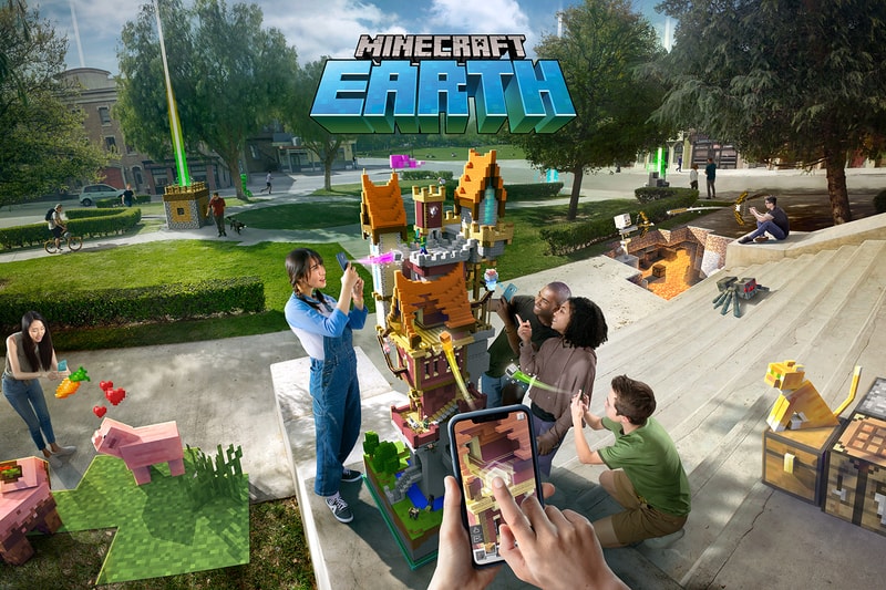 'Minecraft Earth' Release Date Revealed augmented reality video game gaming android apple ios mobile games microsoft 