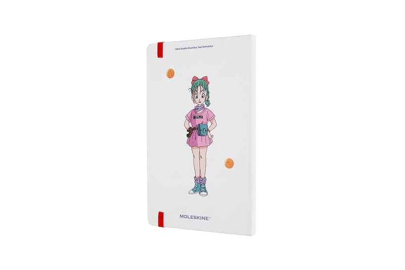 Moleskine Dragon Ball Notebook Release books Master Roshi Bulma Goku Chi-Chi