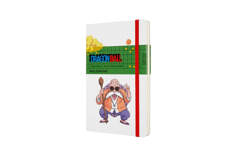 Moleskine Dragon Ball Notebook Release books Master Roshi Bulma Goku Chi-Chi 