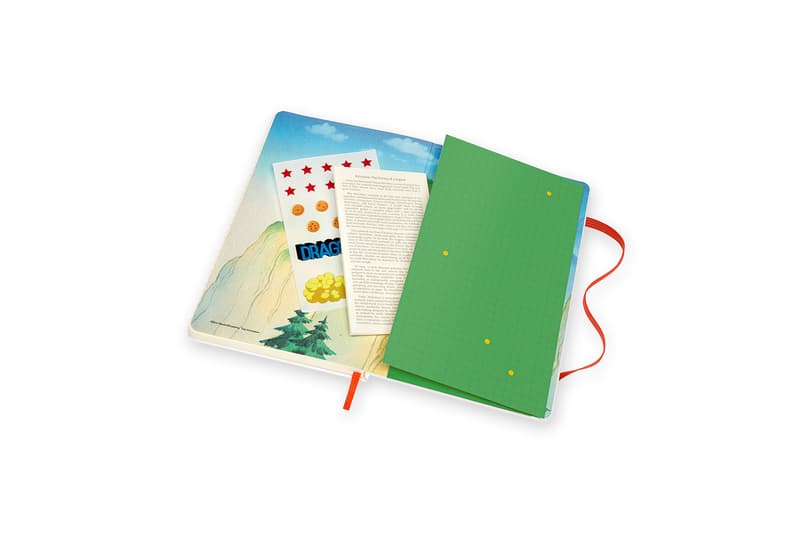Moleskine Dragon Ball Notebook Release books Master Roshi Bulma Goku Chi-Chi